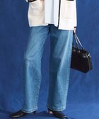 【23区/NIJYUSANKU】の【滝沢眞規子さん着用/VERY・Oggi掲載】23区DENIM ストレッチ ワイドパンツ スカイブルー系|ID: prp329100004060697 ipo3291000000036379346