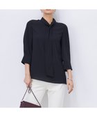 【アイシービー/iCB】の【接触冷感・UVケア・速乾・洗える】BackSatinAmunzen ボウタイブラウス 人気、トレンドファッション・服の通販 founy(ファニー) ファッション Fashion レディースファッション Fashion for Women トップス・カットソー Cut & Sew Tops シャツ・ブラウス・オフィスカジュアル Elegant Blouses & Button-Ups インナー Innerwear 春 Spring 洗える Machine Washable サテン Satin, Glossy Fabric ジャケット Jacket, Outerwear 人気 Popular, Best Seller S/S・春夏 SS, Spring/Summer, Warm Season おすすめ Recommended / Our Picks 夏 Summer thumbnail ブラック系|ID: prp329100004060710 ipo3291000000033684751