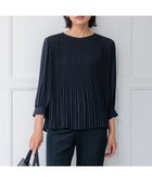 【23区/NIJYUSANKU】の【洗える】ライトバックサテンアムンゼン プリーツ ブラウス 人気、トレンドファッション・服の通販 founy(ファニー) ファッション Fashion レディースファッション Fashion for Women トップス・カットソー Cut & Sew Tops シャツ・ブラウス・オフィスカジュアル Elegant Blouses & Button-Ups 2024年 2024 2024-2025秋冬・A/W Autumn/Winter 2024–25 AW24–25 インナー Innerwear サテン Satin, Glossy Fabric ジャケット Jacket, Outerwear プリーツ Pleats, Pleated ボトム Bottoms, Lower Wear エレガント 上品 Elegant 洗える Machine Washable A/W・秋冬 Autumn/Winter thumbnail ネイビー系|ID: prp329100004060734 ipo3291000000033684090