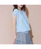 【23区/NIJYUSANKU】の【Oggi10月号掲載/洗える】カシミヤミックスファー ニット サックスブルー系|ID:prp329100004060738