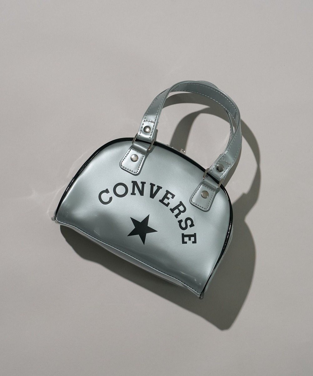 【ウィゴー/WEGO】の【CONVERSE】別注CONVERSEボストンバッグ インテリア・キッズ・メンズ・レディースファッション・服の通販 founy(ファニー) 　ファッション　Fashion　レディースファッション　WOMEN　バッグ　Bag　ウォレット　Wallet　エナメル　Enamel　キャンバス　Canvas　コンパクト　Compact　シューズ　Shoes　シルバー　Silver　シンプル　Simple　ジップ　Zip　スポーツ　Sports　スマホ　Smartphone　トレンド　Trend　ハンドバッグ　Handbag　バスケット　Basket　フロント　Front　ボストンバッグ　Boston Bag　ポケット　Pocket　別注　Special Order　おすすめ　Recommend　グレー|ID: prp329100004062835 ipo3291000000027364308