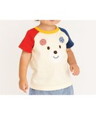 【ミキハウスホットビスケッツ/MIKI HOUSE HOT BISCUITS / KIDS】の【70-110cm】 お顔のラグラン半袖Tシャツ 黄|ID: prp329100004062840 ipo3291000000027364349