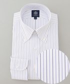 【ジェイ プレス/J.PRESS / MEN】の【PREMIUM PLEATS / 形態安定】スーピマコットンオルタネートストライプ シャツ/B.D. サックスブルー系1|ID: prp329100004062841 ipo3291000000027364354