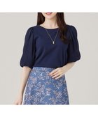【エニィ スィス/any SiS】の【洗える】マジョリカスリーブ プルオーバー ネイビー|ID: prp329100004065761 ipo3291000000032413708