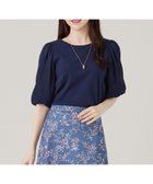 【エニィ スィス/any SiS】の【洗える】マジョリカスリーブ プルオーバー ネイビー|ID: prp329100004065761 ipo3291000000034410800