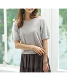 【エニィ スィス/any SiS】の【洗える】シャギースリーブ ニット 人気、トレンドファッション・服の通販 founy(ファニー) ファッション Fashion レディースファッション WOMEN トップス・カットソー Tops/Tshirt ニット Knit Tops A/W・秋冬 Aw・Autumn/Winter・Fw・Fall-Winter セーター Sweater フェザー Feather エレガント 上品 Elegant 洗える Washable thumbnail ライトグレー|ID: prp329100004065767 ipo3291000000027404122