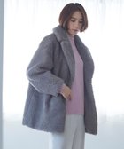 【自由区/JIYU-KU】のTEDDY ボアコート 人気、トレンドファッション・服の通販 founy(ファニー) ファッション Fashion レディースファッション WOMEN アウター Coat Outerwear コート Coats ジャケット Jackets A/W・秋冬 Aw・Autumn/Winter・Fw・Fall-Winter イタリア Italy ジャケット Jacket フォルム Form thumbnail グレー系|ID: prp329100004065875 ipo3291000000027404886