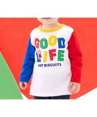 【ミキハウスホットビスケッツ/MIKI HOUSE HOT BISCUITS / KIDS】の【80-120cm】GOOD LIFE 長袖Tシャツ 白|ID: prp329100004065919 ipo3291000000027754896