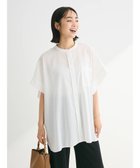 【グリーンパークス/Green Parks】の綿麻混ポンチョ風シャツ 人気、トレンドファッション・服の通販 founy(ファニー) ファッション Fashion レディースファッション WOMEN アウター Coat Outerwear ポンチョ Ponchos トップス・カットソー Tops/Tshirt シャツ/ブラウス Shirts/Blouses A/W・秋冬 Aw・Autumn/Winter・Fw・Fall-Winter おすすめ Recommend ポケット Pocket ポンチョ Poncho リネン Linen thumbnail Off White|ID: prp329100004065987 ipo3291000000027405574