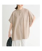 【グリーンパークス/Green Parks】の綿麻混ポンチョ風シャツ 人気、トレンドファッション・服の通販 founy(ファニー) ファッション Fashion レディースファッション WOMEN アウター Coat Outerwear ポンチョ Ponchos トップス・カットソー Tops/Tshirt シャツ/ブラウス Shirts/Blouses A/W・秋冬 Aw・Autumn/Winter・Fw・Fall-Winter おすすめ Recommend ポケット Pocket ポンチョ Poncho リネン Linen thumbnail Gray Beige|ID: prp329100004065987 ipo3291000000027405582