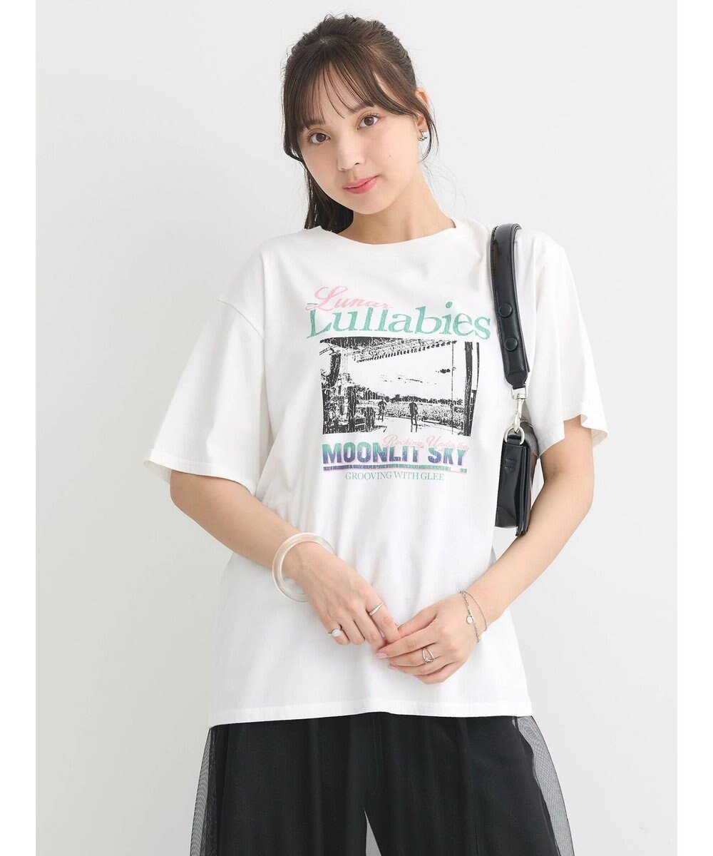 【アースミュージックアンドエコロジー/earth music&ecology】のツアープリントTシャツ インテリア・キッズ・メンズ・レディースファッション・服の通販 founy(ファニー) 　ファッション　Fashion　レディースファッション　WOMEN　トップス・カットソー　Tops/Tshirt　シャツ/ブラウス　Shirts/Blouses　ロング / Tシャツ　T-Shirts　カットソー　Cut and Sewn　A/W・秋冬　Aw・Autumn/Winter・Fw・Fall-Winter　おすすめ　Recommend　カットソー　Cut And Sew　グラフィック　Graphic　プリント　Print　ポケット　Pocket　ヴィンテージ　Vintage　Off White|ID: prp329100004066003 ipo3291000000027405687