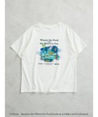 【グリーンパークス/Green Parks】のWinnie the Pooh/ラメプリント半袖TEE Off White|ID: prp329100004066056 ipo3291000000027406029