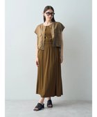 【イェッカ ヴェッカ/YECCA VECCA】の【2点SET】ポケットシャツ×ロングワンピース Dark Beige|ID: prp329100004066069 ipo3291000000029654334