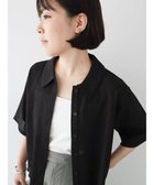 【グリーンパークス/Green Parks】のBEST PRICE 表面カット衿付シャツ 人気、トレンドファッション・服の通販 founy(ファニー) ファッション Fashion レディースファッション WOMEN トップス・カットソー Tops/Tshirt シャツ/ブラウス Shirts/Blouses S/S・春夏 Ss・Spring/Summer フェミニン Feminine ボックス Box ポケット Pocket 夏 Summer 春 Spring 羽織 Haori thumbnail Black|ID: prp329100004066077 ipo3291000000027564478