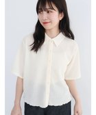 【グリーンパークス/Green Parks】のBEST PRICE 表面カット衿付シャツ 人気、トレンドファッション・服の通販 founy(ファニー) ファッション Fashion レディースファッション WOMEN トップス・カットソー Tops/Tshirt シャツ/ブラウス Shirts/Blouses S/S・春夏 Ss・Spring/Summer フェミニン Feminine ボックス Box ポケット Pocket 夏 Summer 春 Spring 羽織 Haori thumbnail Ecru|ID: prp329100004066077 ipo3291000000027661338