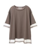 【グリーンパークス/Green Parks】のBEST PRICE チュールレイヤードプルオーバー Gray|ID: prp329100004066106 ipo3291000000027406257