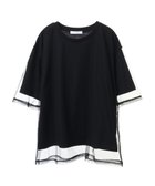 【グリーンパークス/Green Parks】のBEST PRICE チュールレイヤードプルオーバー Black|ID: prp329100004066106 ipo3291000000027406259