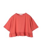 【グリーンパークス/Green Parks】の・Petit Fleur スソフリルTEE 人気、トレンドファッション・服の通販 founy(ファニー) ファッション Fashion レディースファッション WOMEN トップス・カットソー Tops/Tshirt シャツ/ブラウス Shirts/Blouses ロング / Tシャツ T-Shirts カットソー Cut and Sewn A/W・秋冬 Aw・Autumn/Winter・Fw・Fall-Winter カットソー Cut And Sew フリル Frills ポケット Pocket thumbnail Red|ID: prp329100004066118 ipo3291000000027406317