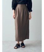 【イェッカ ヴェッカ/YECCA VECCA】のシャイニーロングスカート 人気、トレンドファッション・服の通販 founy(ファニー) ファッション Fashion レディースファッション WOMEN スカート Skirt ロングスカート Long Skirt A/W・秋冬 Aw・Autumn/Winter・Fw・Fall-Winter キャミソール Camisole セットアップ Set Up ポケット Pocket ロング Long thumbnail Mocha|ID: prp329100004066142 ipo3291000000027406439