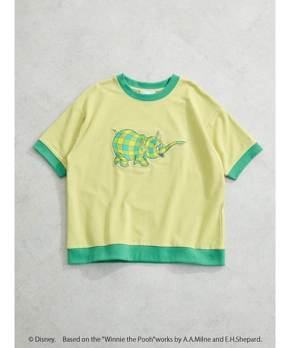 【グリーンパークス/Green Parks】のWinnie the Pooh/ワッペンリンガーTEE 人気、トレンドファッション・服の通販 founy(ファニー) 　ファッション　Fashion　レディースファッション　WOMEN　トップス・カットソー　Tops/Tshirt　シャツ/ブラウス　Shirts/Blouses　ロング / Tシャツ　T-Shirts　カットソー　Cut and Sewn　S/S・春夏　Ss・Spring/Summer　カットソー　Cut And Sew　キャラクター　Character　ポケット　Pocket　再入荷　Restock/Back In Stock/Re Arrival　夏　Summer　春　Spring　 other-1|ID: prp329100004066150 ipo3291000000029458143