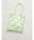 【グリーンパークス/Green Parks】のandmikka パッチワークメタリックA4トート Mint Green|ID: prp329100004066211 ipo3291000000027406856