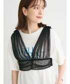 【グリーンパークス/Green Parks】の・ELENCARE DUE バックレースアップビスチェ 人気、トレンドファッション・服の通販 founy(ファニー) ファッション Fashion レディースファッション WOMEN トップス・カットソー Tops/Tshirt ビスチェ Bustier A/W・秋冬 Aw・Autumn/Winter・Fw・Fall-Winter タンク Tank チュール Tulle ビスチェ Bustier フェミニン Feminine ポケット Pocket レース Race thumbnail Black|ID: prp329100004066223 ipo3291000000027406911