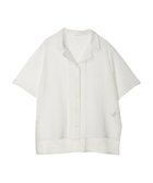 【グリーンパークス/Green Parks】のレース開襟ブラウス Off White|ID: prp329100004066229 ipo3291000000027406929