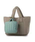 【アンビリオン/UNBILLION】の【テレビ ドラマ着用アイテム】カシュカシュ cachecache / 親子キルティング刺繍トートバッグ ライトグレー|ID: prp329100004066263 ipo3291000000035932411