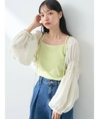 【アースミュージックアンドエコロジー/earth music&ecology】のシアーボレロ 人気、トレンドファッション・服の通販 founy(ファニー) ファッション Fashion レディースファッション WOMEN アウター Coat Outerwear ボレロ Bolero jackets A/W・秋冬 Aw・Autumn/Winter・Fw・Fall-Winter シアー Sheer シャーリング Shirring フロント Front ボレロ Bolero ポケット Pocket リボン Ribbon thumbnail Off White|ID: prp329100004066286 ipo3291000000027407272