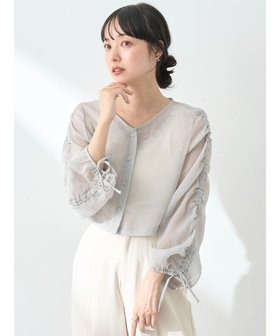 【アースミュージックアンドエコロジー/earth music&ecology】のキラキラシアーギャザーシャツ 人気、トレンドファッション・服の通販 founy(ファニー) ファッション Fashion レディースファッション WOMEN トップス・カットソー Tops/Tshirt シャツ/ブラウス Shirts/Blouses A/W・秋冬 Aw・Autumn/Winter・Fw・Fall-Winter コンパクト Compact シアー Sheer ショルダー Shoulder スリーブ Sleeve トレンド Trend フォルム Form フロント Front ポケット Pocket ロング Long 羽織 Haori |ID:prp329100004066289