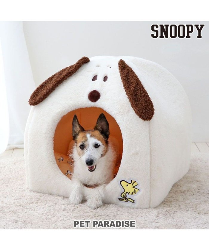 【ペットパラダイス/PET PARADISE / GOODS】のスヌーピー 顔ハウス 47cm×47cm インテリア・キッズ・メンズ・レディースファッション・服の通販 founy(ファニー) https://founy.com/ クッション Cushion ホーム・キャンプ・アウトドア・お取り寄せ Home,Garden,Outdoor,Camping Gear ペットグッズ Pet Supplies |ID: prp329100004068706 ipo3291000000027432407