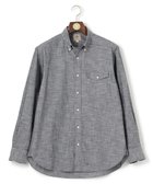 【ジェイ プレス/J.PRESS / MEN】の【WEB・一部店舗限定】アメリカンコットンダンガリーシャツ ブラック系|ID: prp329100004068755 ipo3291000000027432626