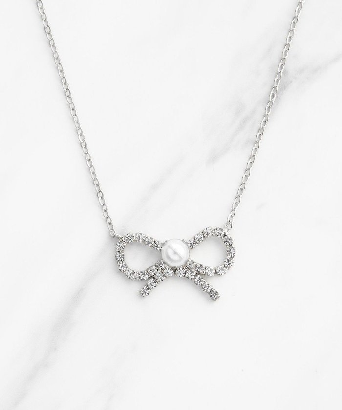 【トッカ/TOCCA】のGLITTER RIBBIN NECKLACE ネックレス インテリア・キッズ・メンズ・レディースファッション・服の通販 founy(ファニー) https://founy.com/ ファッション Fashion レディースファッション WOMEN ジュエリー Jewelry ネックレス Necklaces アクセサリー Accessories アシンメトリー Asymmetry イヤリング Earrings ストーン Stone トレンド Trend ネックレス Necklace パール Pearl ビジュー Bijou フォルム Form モダン Modern モチーフ Motif リボン Ribbon 冬 Winter A/W・秋冬 Aw・Autumn/Winter・Fw・Fall-Winter おすすめ Recommend 2024年 2024 エレガント 上品 Elegant ギフト プレゼント Gift Present 2024-2025秋冬・A/W Aw/Autumn/Winter/Fw/Fall/2024-2025 |ID: prp329100004068770 ipo3291000000027432702