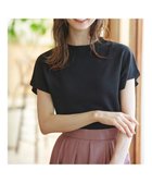 【エニィ スィス/any SiS】の【洗える】ボトルネックフレンチスリーブ ニットT 人気、トレンドファッション・服の通販 founy(ファニー) ファッション Fashion レディースファッション WOMEN トップス・カットソー Tops/Tshirt ニット Knit Tops S/S・春夏 Ss・Spring/Summer おすすめ Recommend ストレッチ Stretch スリット Slit スリーブ Sleeve セーター Sweater フレンチ French ボトルネック Bottleneck エレガント 上品 Elegant 夏 Summer 春 Spring 洗える Washable thumbnail ブラック|ID: prp329100004068781 ipo3291000000027432738