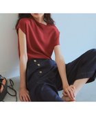 【エニィ スィス/any SiS】の【洗える】ボトルネックフレンチスリーブ ニットT 人気、トレンドファッション・服の通販 founy(ファニー) ファッション Fashion レディースファッション WOMEN トップス・カットソー Tops/Tshirt ニット Knit Tops S/S・春夏 Ss・Spring/Summer おすすめ Recommend ストレッチ Stretch スリット Slit スリーブ Sleeve セーター Sweater フレンチ French ボトルネック Bottleneck エレガント 上品 Elegant 夏 Summer 春 Spring 洗える Washable thumbnail レンガ|ID: prp329100004068781 ipo3291000000027564302