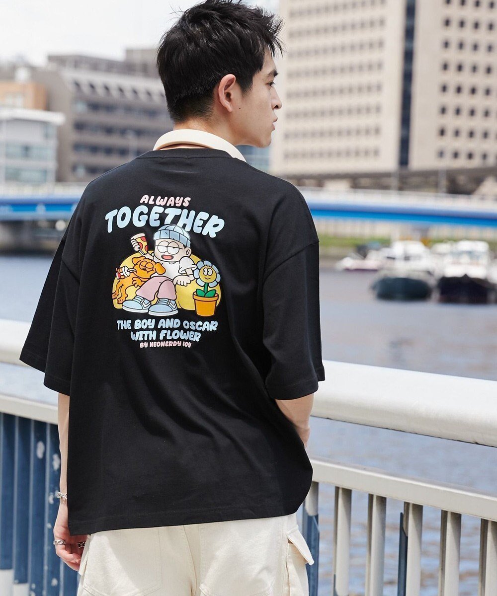 【ウィゴー/WEGO】の【ユニセックス着用ITEM】ALWAYS TOGETHER プリントT(SS) インテリア・キッズ・メンズ・レディースファッション・服の通販 founy(ファニー) 　ファッション　Fashion　レディースファッション　WOMEN　トップス・カットソー　Tops/Tshirt　シャツ/ブラウス　Shirts/Blouses　ロング / Tシャツ　T-Shirts　カットソー　Cut and Sewn　春　Spring　秋　Autumn/Fall　カットソー　Cut And Sew　カーゴパンツ　Cargo Pants　グラフィック　Graphic　スマホ　Smartphone　デニム　Denim　定番　Standard　人気　Popularity　フロント　Front　プリント　Print　半袖　Short Sleeve　ワンポイント　One Point　再入荷　Restock/Back In Stock/Re Arrival　S/S・春夏　Ss・Spring/Summer　おすすめ　Recommend　夏　Summer　ブラック|ID: prp329100004068883 ipo3291000000028813623