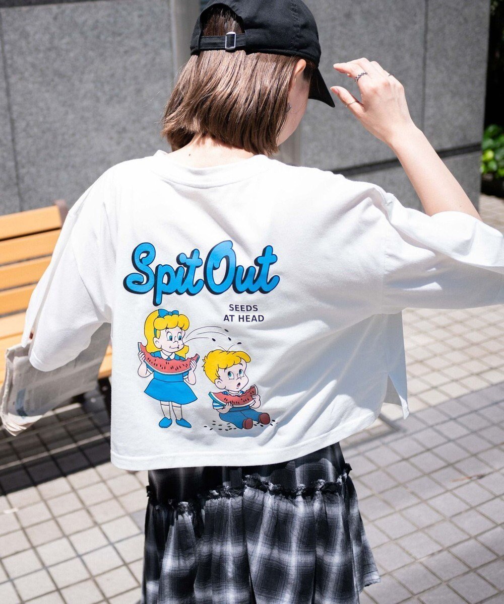 【ウィゴー/WEGO】のイラストモチーフグラフィックショートT インテリア・キッズ・メンズ・レディースファッション・服の通販 founy(ファニー) 　ファッション　Fashion　レディースファッション　WOMEN　トップス・カットソー　Tops/Tshirt　シャツ/ブラウス　Shirts/Blouses　ロング / Tシャツ　T-Shirts　カットソー　Cut and Sewn　S/S・春夏　Ss・Spring/Summer　イラスト　Illustration　カットソー　Cut And Sew　グラフィック　Graphic　ショート　Short　スマホ　Smartphone　モチーフ　Motif　半袖　Short Sleeve　夏　Summer　春　Spring　ホワイト|ID: prp329100004068979 ipo3291000000027433562