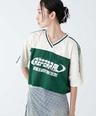 【ウィゴー/WEGO】の2ライン切り替えメッシュショートT 人気、トレンドファッション・服の通販 founy(ファニー) ファッション Fashion レディースファッション WOMEN トップス・カットソー Tops/Tshirt シャツ/ブラウス Shirts/Blouses ロング / Tシャツ T-Shirts カットソー Cut and Sewn S/S・春夏 Ss・Spring/Summer おすすめ Recommend カットソー Cut And Sew ショート Short スポーツ Sports スマホ Smartphone ミニスカート Mini Skirt メッシュ Mesh 半袖 Short Sleeve 夏 Summer 春 Spring thumbnail グリーン|ID: prp329100004068990 ipo3291000000027433605