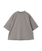 【アメリカンホリック/AMERICAN HOLIC】のモックネック5分袖カットプルオーバー Gray|ID: prp329100004069001 ipo3291000000027433681