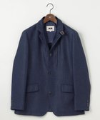 【ジョセフ アブード/JOSEPH ABBOUD / MEN】の【清涼/軽量/ストレッチ/ソフト】プリントレノクロス コンバーチブル ジャケット ネイビー系|ID: prp329100004072001 ipo3291000000027468828