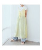 【アースミュージックアンドエコロジー/earth music&ecology】のフラワーレースキャミワンピース 人気、トレンドファッション・服の通販 founy(ファニー) ファッション Fashion レディースファッション WOMEN ワンピース Dress キャミワンピース No Sleeve Dresses A/W・秋冬 Aw・Autumn/Winter・Fw・Fall-Winter おすすめ Recommend キャミソール Camisole タンク Tank タートルネック Turtleneck トレンド Trend フロント Front ポケット Pocket リボン Ribbon レース Race 長袖 Long Sleeve thumbnail Yellow|ID: prp329100004073365 ipo3291000000027487194