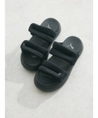 【グリーンパークス/Green Parks】のPUMA Mayu Puffy Slides サンダル 人気、トレンドファッション・服の通販 founy(ファニー) ファッション Fashion レディースファッション WOMEN A/W・秋冬 Aw・Autumn/Winter・Fw・Fall-Winter サンダル Sandals ダブル Double フェミニン Feminine 厚底 Platforms thumbnail Black|ID: prp329100004073369 ipo3291000000027487205