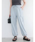 【グリーンパークス/Green Parks】のドロストカーゴパンツ 人気、トレンドファッション・服の通販 founy(ファニー) ファッション Fashion レディースファッション WOMEN パンツ Pants A/W・秋冬 Aw・Autumn/Winter・Fw・Fall-Winter おすすめ Recommend カーゴパンツ Cargo Pants シンプル Simple トレンド Trend フォルム Form ポケット Pocket メタル Metal thumbnail Gray|ID: prp329100004073396 ipo3291000000027658064