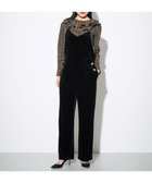 【グレース コンチネンタル/GRACE CONTINENTAL】のベロアストレッチサロペ 人気、トレンドファッション・服の通販 founy(ファニー) ファッション Fashion レディースファッション WOMEN トップス・カットソー Tops/Tshirt ベロア Velour ワンピース Dress オールインワン ワンピース All In One Dress サロペット Salopette A/W・秋冬 Aw・Autumn/Winter・Fw・Fall-Winter カットソー Cut And Sew サロペット Overalls ストレッチ Stretch フィット Fit フェミニン Feminine フリル Frills ベロア Velor リボン Ribbon 今季 This Season thumbnail ブラック|ID: prp329100004074630 ipo3291000000027854164