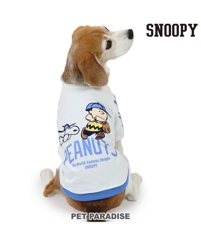 【ペットパラダイス/PET PARADISE / GOODS】のスヌーピー Tシャツ 《ファインプレー柄》 白色 中型犬 大型犬 インテリア・キッズ・メンズ・レディースファッション・服の通販 founy(ファニー) https://founy.com/ A/W・秋冬 Aw・Autumn/Winter・Fw・Fall-Winter 犬 Dog ホーム・キャンプ・アウトドア・お取り寄せ Home,Garden,Outdoor,Camping Gear ペットグッズ Pet Supplies |ID: prp329100004077816 ipo3291000000027543925