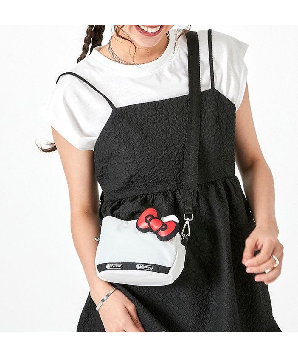 【レスポートサック/LeSportsac】のHELLO KITTY CROSSBODY/レッツゴーアウトブラック 人気、トレンドファッション・服の通販 founy(ファニー) 　ファッション　Fashion　レディースファッション　WOMEN　キャラクター　Character　コレクション　Collection　軽量　Lightweight　スマート　Smart　財布　Wallet　人気　Popularity　プリント　Print　ポケット　Pocket　ポシェット　Pochette　ポーチ　Pouch　モチーフ　Motif　ラップ　Wrap　リボン　Ribbon　おすすめ　Recommend　ギフト プレゼント　Gift Present　 other-1|ID: prp329100004077829 ipo3291000000027543951