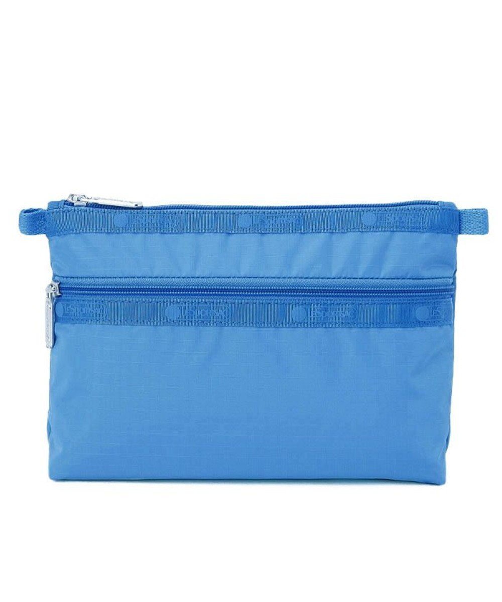 【レスポートサック/LeSportsac】のCOSMETIC CLUTCH/ヴィヴィッドブルー 人気、トレンドファッション・服の通販 founy(ファニー) 　ファッション　Fashion　レディースファッション　WOMEN　バッグ　Bag　財布　Wallets　ポーチ　Pouches　軽量　Lightweight　シンプル　Simple　ジップ　Zip　財布　Wallet　人気　Popularity　プリント　Print　ポケット　Pocket　ポーチ　Pouch　無地　Plain Color　おすすめ　Recommend　旅行　Travel　 other-1|ID: prp329100004077853 ipo3291000000027564227