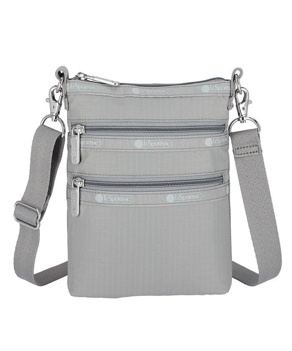 【レスポートサック/LeSportsac】の3 ZIP CROSSBODY/ドーブグレー 人気、トレンドファッション・服の通販 founy(ファニー) 　ファッション　Fashion　レディースファッション　WOMEN　アウトドア　Outdoor　軽量　Lightweight　ショルダー　Shoulder　シンプル　Simple　スポーツ　Sports　スマホ　Smartphone　スマート　Smart　スリム　Slim　財布　Wallet　トラベル　Travel　プリント　Print　ポケット　Pocket　ポシェット　Pochette　ポーチ　Pouch　無地　Plain Color　おすすめ　Recommend　旅行　Travel　 other-1|ID: prp329100004077857 ipo3291000000027932609