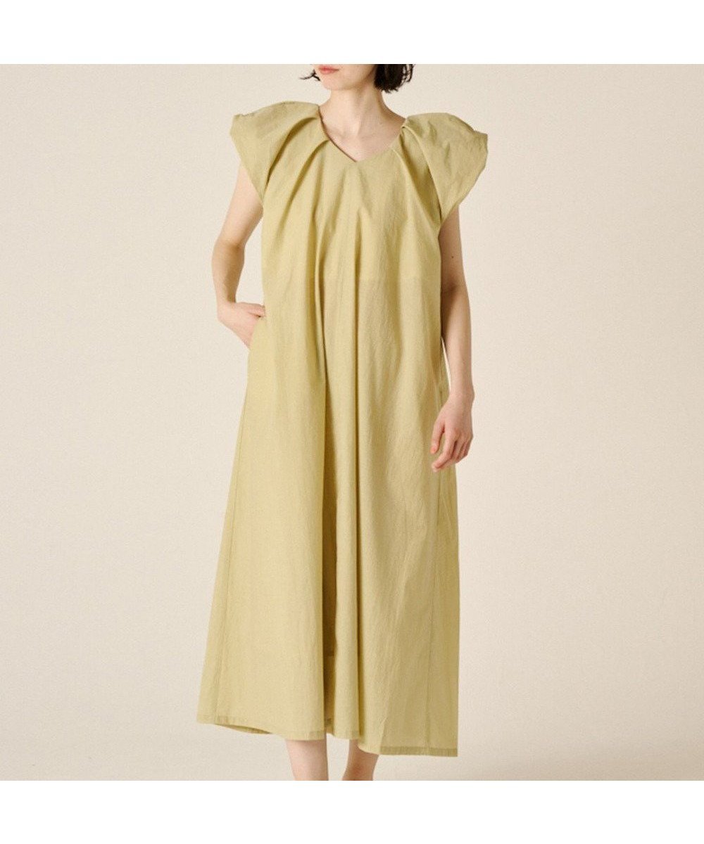 【リポトレンタアンニ/Ripo trenta anni】の【タイプライター素材/シワになりにくい】GATHERED S/L DRESS ワンピース 人気、トレンドファッション・服の通販 founy(ファニー) 　ファッション　Fashion　レディースファッション　WOMEN　ワンピース　Dress　ドレス　Party Dresses　春　Spring　クラシカル　Classical　サンダル　Sandals　タイプライター　Typewriter　タンブラー　Tumbler　デニム　Denim　S/S・春夏　Ss・Spring/Summer　夏　Summer　 other-1|ID: prp329100004077886 ipo3291000000027544207