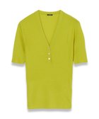 【ジョゼフ/JOSEPH】のメリノリブ ニットTEE 人気、トレンドファッション・服の通販 founy(ファニー) ファッション Fashion レディースファッション WOMEN トップス・カットソー Tops/Tshirt ニット Knit Tops シャツ/ブラウス Shirts/Blouses ロング / Tシャツ T-Shirts カットソー Cut and Sewn A/W・秋冬 Aw・Autumn/Winter・Fw・Fall-Winter イタリア Italy カシミヤ Cashmere カットソー Cut And Sew 半袖 Short Sleeve thumbnail イエロー系|ID: prp329100004077918 ipo3291000000027676377